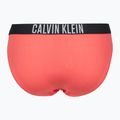Spodný diel plaviek Calvin Klein KW0KW02752 Intense Power Rib Bikini oslňujúci koralový 2
