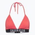 Vrchný diel plaviek Calvin Klein KW0KW02750 Intense Power Rib Triangle-RP oslnivá koralová
