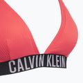 Vrchný diel plaviek Calvin Klein KW0KW02750 Intense Power Rib Triangle-RP oslnivá koralová 3