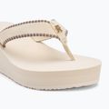Dámske žabky Tommy Hilfiger Wedge Beach Sandal muslin 7