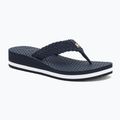 Dámske žabky Tommy Hilfiger Crochet Mid Beach Sandal space blue