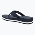 Dámske žabky Tommy Hilfiger Crochet Mid Beach Sandal space blue 3