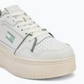 Dámske topánky Tommy Jeans Retro Basket Flatform ecru/misty sage 7