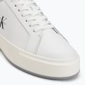 Dámske topánky Calvin Klein YW0YW01945 Basket Cups Laceup Leather bright white/black 7