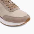 Dámske topánky Calvin Klein YW0YW01990 Retro Runner Lace Up Nylon MG chateau/taupe/fragrant lilac 7