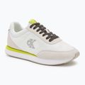 Dámske topánky Calvin Klein YW0YW01990 Retro Runner Lace Up Nylon MG white/evening primrose/lily white