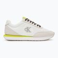 Dámske topánky Calvin Klein YW0YW01990 Retro Runner Lace Up Nylon MG white/evening primrose/lily white 2