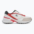 Pánske topánky  Calvin Klein YM0YM01379 Hike Runner Mesh MIX bright white/grey/flame scarlet 2