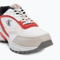 Pánske topánky  Calvin Klein YM0YM01379 Hike Runner Mesh MIX bright white/grey/flame scarlet 7