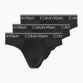 Pánske slipy Calvin Klein LV00NB4408 Hip Brief 3 páry black