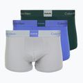 Boxerky Calvin Klein LV00NB4476 Trunk 3 páry greatest grey/ponderosa pine/iridescentis