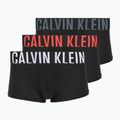 Boxerky Calvin Klein 000NB3611A Low Rise Trunk 3 páry black bodies/white/turbulence/velvet