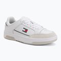 Pánske topánky Tommy Jeans Cupsole Leather white