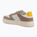 Dámske topánky Tommy Hilfiger Sporty Cupsole Tumbled Leather coastal taupe/ecru/yellow 3