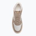Dámske topánky Tommy Hilfiger Sporty Cupsole Tumbled Leather coastal taupe/ecru/yellow 5