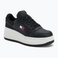 Dámske topánky Tommy Jeans Retro Basket Flatform black