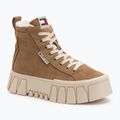 Dámske topánky Tommy Jeans Vulc Flatform Suede Wl bronze twist