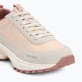 Dámske topánky Calvin Klein YW0YW02075 Hike Runner Mg Nylon Mix whisper pink/dark ecru/dusty rose 7