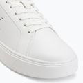 Pánske topánky Calvin Klein YM0YM01435 Classic Cupsole Laceup Leather bright white/navy 7