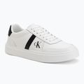 Pánske topánky Calvin Klein HM0HM02237 Classic Cups Lace Leather EMB Tongue bright white/black