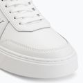 Pánske topánky Calvin Klein HM0HM02237 Classic Cups Lace Leather EMB Tongue bright white/black 7