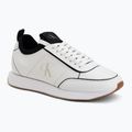 Dámske topánky Calvin Klein HW0HW02994 Retro Runner Sock Patch Leather bright white/black