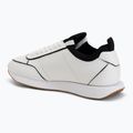 Dámske topánky Calvin Klein HW0HW02994 Retro Runner Sock Patch Leather bright white/black 3