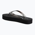 Dámske žabky Calvin Klein HW0HW03120 Flatform triple black 3