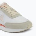 Dámske topánky Calvin Klein YW0YW01990 Retro Runner Lace Up Nylon Mg brilliant white/light cashew/pink 7