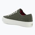 Dámske topánky Calvin Klein HW0HW02970 Vulc Flatf Laceup Ripst deep lichen green/pink yarrow 3
