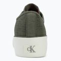 Dámske topánky Calvin Klein HW0HW02970 Vulc Flatf Laceup Ripst deep lichen green/pink yarrow 6