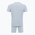 Pánske pyžamo Calvin Klein LV00NM2900 breezy blue top w/diamond logo 2