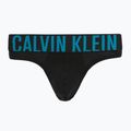 Pánske slipy Calvin Klein 000NB3607A Hip Brief 3 pairs black with oatmeal logo/black with age 4