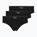 Pánske slipy Calvin Klein LV00NB4471 Hip Brief 3 pairs black