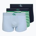 Pánske boxerky Calvin Klein LV00NB4472 Trunk 3 pairs shoreline/mardi gras green/cent s