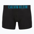 Boxerky Calvin Klein 000NB3609A Boxer Brief 3 pairs black w/oatmeal logo/black w/age 3