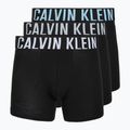 Boxerky Calvin Klein 000NB3609A Boxer Brief 3 pairs black w/harbor mist logo/black w
