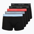 Boxerky Calvin Klein LV00NB1897 Trunk 5 par black bodies w/black/misty grey/purple