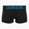 Pánske boxerky Calvin Klein 000NB3608A Trunk 3 páry black w/oatmeal logo/black w/age 3