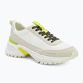 Dámske topánky Calvin Klein YW0YW02075 Hike Runner MG Nylon Mix bright white/primrose/beluga