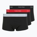 Boxerky Calvin Klein LV00NB4389 Low Rise Trunk 3 páry black/adrenaline rush/white/black