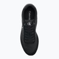 Pánske topánky Calvin Klein YM0YM01361 Retro Runner Essential MIX MAT triple black 5