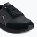 Pánske topánky Calvin Klein YM0YM01361 Retro Runner Essential MIX MAT triple black 7
