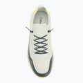 Pánske topánky Calvin Klein YM0YM01457 Chunky Runner Lace Up Sock Knit vaporous white/coal/buttercup 5