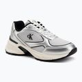 Pánske topánky Calvin Klein YM0YM01402 Hike Runner Laceup Mesh Mix silver/black/marshmallow
