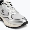 Pánske topánky Calvin Klein YM0YM01402 Hike Runner Laceup Mesh Mix silver/black/marshmallow 7