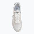 Dámske topánky Calvin Klein YW0YW01990 Retro Runner Lace Up Nylon MG bright white/black 5