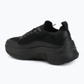 Pánske topánky Calvin Klein YM0YM01457 Chunky Runner šnurovacia, ponožková, pletená triple black 3