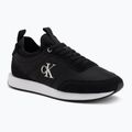 Pánske topánky Calvin Klein YM0YM01414 Retro Runner Sock Laceup Mix Mat ck black