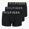 Boxerky Tommy Hilfiger Trunk WB 3 pairs lemon curd/arctic aqua/black